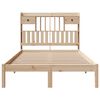 vidaXL Letto Libreria senza Materasso 135x190 cm in Legno di Pino
