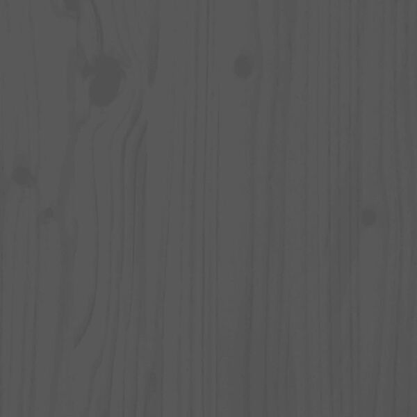 vidaXL Set Salotto da Giardino 6 pz Grigio in Legno Massello di Pino