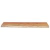 vidaXL Mensola a Muro 70x30x3,8cm Rettangolare Legno Acacia Bordi Vivi