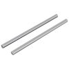 vidaXL Barre filettate 2 pcs Argento M6 x 120 mm Metallo