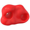 vidaXL Presina da arrampicata 2 pz Rosso 100 x 67 x 43 mm PP
