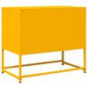 vidaXL Mobile TV Giallo Senape 68x39x60,5 Acciaio Laminato a Freddo