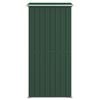vidaXL Capanno da Giardino Verde 192x108x223 cm in Acciaio Zincato