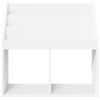 vidaXL Libreria per Bambini Bianco 72,5 x 29,5 x 69 cm