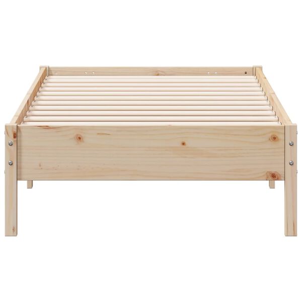 vidaXL Letto senza Materasso 90x200 cm in Legno Massello di Pino