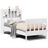 vidaXL Letto senza Materasso Bianco 90x190 cm in Legno Massello Pino