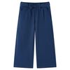 Pantaloni per Bambini a Gamba Larga Blu Marino 140