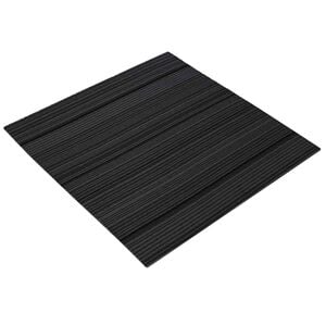 vidaXL Piastrella per Tappeto Rigato Grigio Chiaro 50 x 50 cm 20 pz