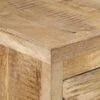 vidaXL Scrivania a Colonna in Legno Massello di Mango 140x50x77 cm