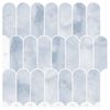vidaXL Piastrella Piuma 20 pcs Azzurro 30 x 30 cm Poliuretano e PET