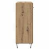 vidaXL Credenza Rovere artigianale 69,5 x 34 x 90 cm Legno multistrato