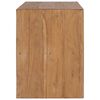 vidaXL Mobile Porta TV 90x30x40 cm in Legno Massello di Teak