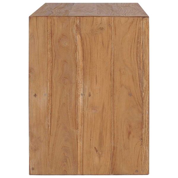 vidaXL Mobile Porta TV 90x30x40 cm in Legno Massello di Teak