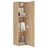 vidaXL Mobile Porta TV Rovere Sonoma 30,5x30x110 cm Legno Multistrato