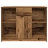 vidaXL Credenza con Cassetto Legno Antico 101x35x76 cm in Truciolato