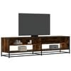 vidaXL Mobile Porta TV Rovere Fumo 180,5x40x46 cm in Legno Multistrato