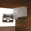 vidaXL Set di Mobili TV a Parete Rovere Fumo in Legno Multistrato
