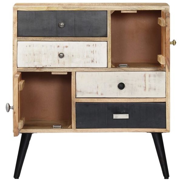 vidaXL Credenza 70x30x78 cm in Legno Massello di Mango