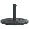 vidaXL Base per Ombrellone per Pali &Oslash;38/48 mm 12 kg Rotonda