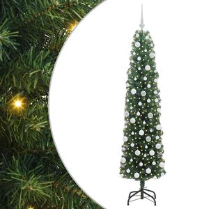 vidaXL Albero di Natale artificiale con 300 LED Verde 180 cm