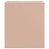 vidaXL Comodino Rosa 34,5x39x44 cm in Acciaio