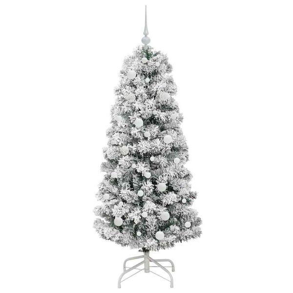 vidaXL Albero di Natale Artificiale con Rami Pieghevoli 150 cm