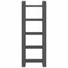 vidaXL Libreria/Divisorio Grigio 60x35x160 cm Legno Massello