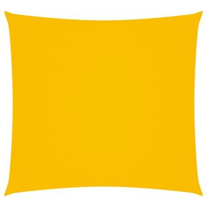 vidaXL Vela Parasole in Tela Oxford Quadrata 4x4 m Gialla