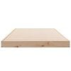 vidaXL Struttura letto a terra Naturale 213.5 x 104 x 9 cm