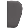 vidaXL Orecchia della Testata Grigio Sfumato 40 x 23 x 6 cm PVC