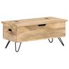 vidaXL Baule 90x40x45 cm in Legno Massello di Mango