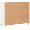 vidaXL Credenza Bianca 90x34x80 cm in Legno Multistrato