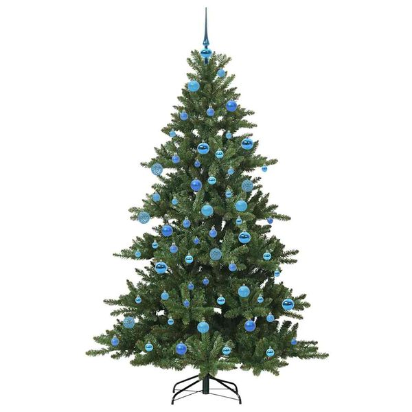 vidaXL Albero di Natale Artificiale con Rami Pieghevoli 180 cm PVC
