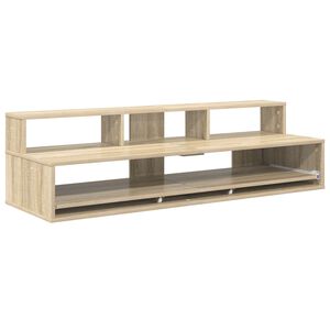 vidaXL Scrivania studio Rovere Sonoma 130 x 42,5 x 36 cm