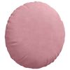 vidaXL Cuscini per Seduta 2 pcs Rosa Ø80 x 29 cm Velluto