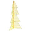 vidaXL Albero di Natale 160 LED Bianco caldo 150 cm PET