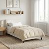vidaXL Duvet Estivo Crema 135 x 200 cm Microfibra e Fleece Teddy