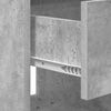vidaXL Comodino 2 pcs Grigio cemento 40,5 x 40 x 48 cm