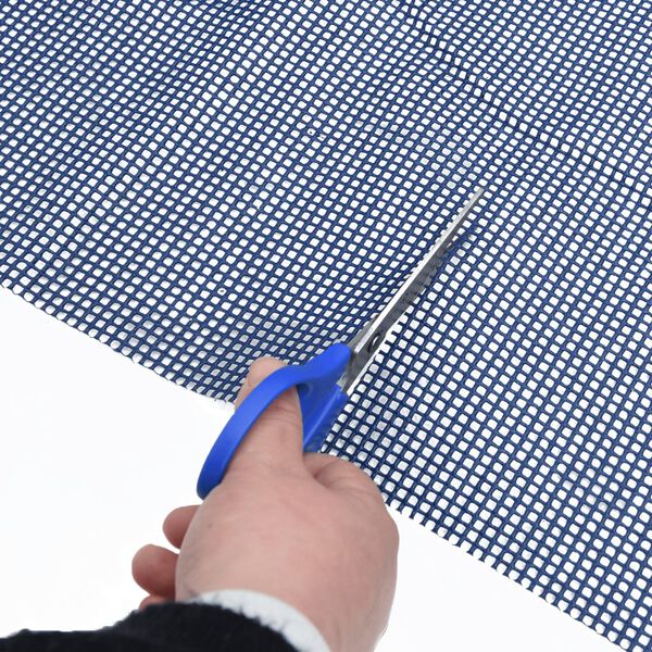 vidaXL Tappeto da Tenda Blu 5,5x2,5 m