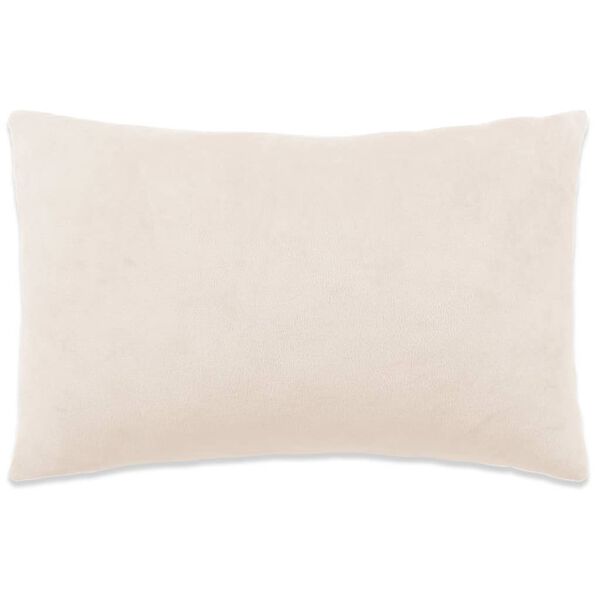 vidaXL Set di Cuscini 2 pz in Tessuto 40x60 cm Bianco Avorio