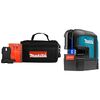 Makita Livella Laser a Linee Incrociate 10,8 W Rossa 25 m Blu e Nera