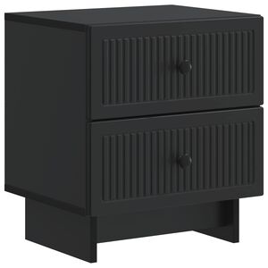 vidaXL Armadio da Notte Nero 43 x 34,5 x 47,5 cm Legno ingegnerizzato
