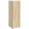 vidaXL Mobiletto da Bagno a Muro Rovere Sonoma 33 x 34,5 x 60 cm