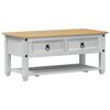 vidaXL Tavolino da salotto Bianco 100 x 48 x 45 cm