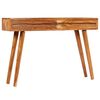 vidaXL Consolle con Cassetti Intagliati Massello d'Acacia 118x30x80cm