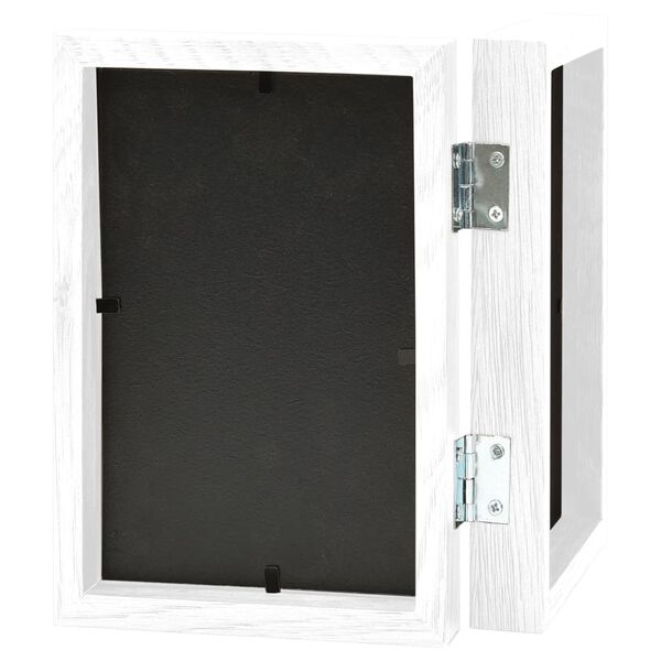 vidaXL Cornici Portafoto a Libro Bianche 2x(21x29,7 cm)