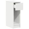 vidaXL Comodini con Cassetto 2 pz Bianco 20x36x60 cm