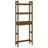 vidaXL Rastrelliera da Bagno Ambra 63x26x171 cm Legno Massello Pino