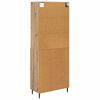 vidaXL Credenza con cassetto Rovere artigianale 69,5 x 34 x 180 cm