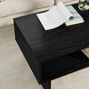 vidaXL Tavolino da salotto Rovere Nero 80 x 46 x 35 cm